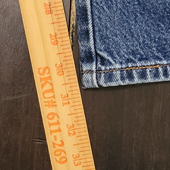 Vtg Levis 517 Jeans Mens 38x32 Actual Sz 36Wx30.5L Blue Bootcut Medium W… - Picture 5 of 13